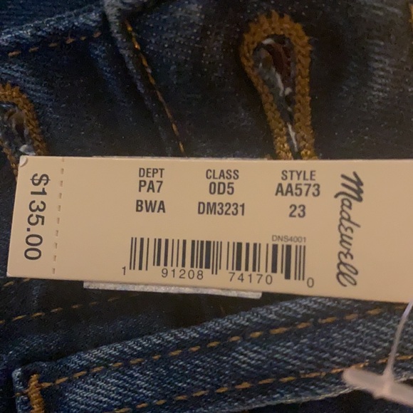 Madewell 10” high rise skinny jeans - Picture 5 of 5